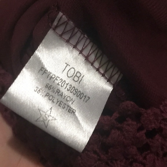 Tobi Boho Top Size Small - Picture 4 of 4